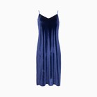 Платье женское, цвет синий, размер 46 - фото 9930978