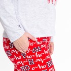 Комплект женский (брюки/джемпер) домашний, цвет красный, размер 54 - Фото 6