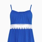 Ночная сорочка женская, цвет синий, размер 48 - Фото 6