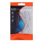 Наушники Blast BAH-210, вакуумные, 3.5 мм, 1.2 м, белые - фото 51301992