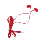 Наушники Blast BAH-217 Mobile, вакуумные, микрофон, 3.5 мм, 1.2 м, красные - Фото 2