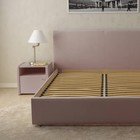 Кровать «Атриум» без ПМ, 140×200 см, премиум велюр, цвет пыльная сирень - Фото 3