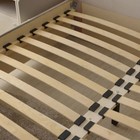 Кровать «Атриум» без ПМ, 140×200 см, премиум велюр, цвет лунный луч - Фото 4