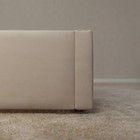 Кровать «Атриум» без ПМ, 160×200 см, премиум велюр, цвет лунный луч - Фото 6