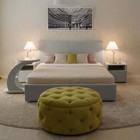 Кровать «Атриум» без ПМ, 180×200 см, премиум велюр, цвет звёздная пыль - Фото 2