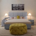 Кровать «Пантеон» без ПМ, 1400 × 2000 мм, ортопедическое основание, цвет velutto 51 - Фото 2