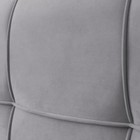 Кровать двуспальная «Пантеон», с мягким изголовьем, 1800×2000 мм, велюр, цвет звёздная пыль - Фото 4