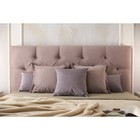 Кровать «Монблан» без ПМ, 140×200 см, премиум велюр, цвет пыльная сирень - Фото 4