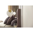 Кровать «Монблан» без ПМ, 140×200 см, премиум велюр, цвет пыльная сирень - Фото 5