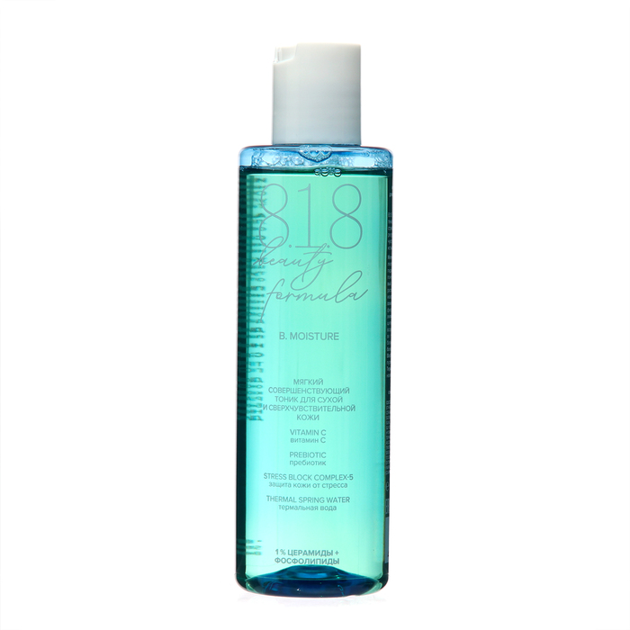 Тоник 8.1.8 Beauty Formula Estiqe для сухой и сверхчувствительной кожи, 200 мл - Фото 1