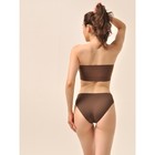 Топ женский Top bandeau, размер S/M, цвет тёмно-коричневый - Фото 2
