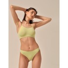 Трусы женские String mini, размер L, цвет нежно-зелёный - Фото 1