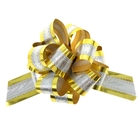 Бант-шар №3,2 серебро в золоте - Фото 4