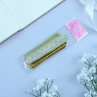 Бант-шар №3,2 серебро в золоте - Фото 3