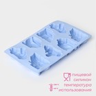 Форма для выпечки Доляна «Транспорт», силикон, 29×17,5 см, 8 ячеек (7,5×5,8 см), цвет МИКС - Фото 2