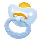 Пустышка латексная ортодонтическая Baby Blue, от 6 мес. - Фото 1