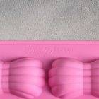 Форма силиконовая для выпечки Доляна «Арахис», 17×30 см, 10 ячеек (8×3 см), цвет МИКС - Фото 3