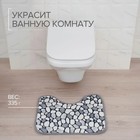 Набор ковриков для ванной и туалета Доляна «Галька», 2 шт, 40×49, 50×80 см - Фото 5