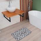 Набор ковриков для ванной и туалета Доляна «Галька», 2 шт, 40×49, 50×80 см - Фото 4