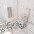 Коврики для ванной и туалета Доляна «Галька», 2 шт., 40×49 см, 50×80 см - Фото 2