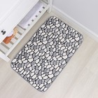 Коврик для ванной и туалета Доляна «Галька», 50×80 см - Фото 2