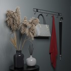 Вешалка настенная Доляна «Лето», 6 крючков, 33×3.5×5 см, хромированная - Фото 5