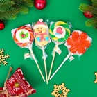 Карамель леденцовая новогодняя на палочке "Новогодний микс", 30 г - Фото 2