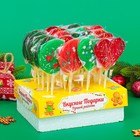 Карамель леденцовая новогодняя на палочке, с декором, "Конфетти", МИКС, 40 г - Фото 7