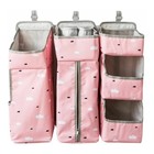 Органайзер для детской кроватки , цвет розовый - фото 296415671