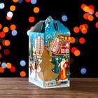 Подарочная коробка с окном елочкой "Праздник в городе", 19 х 13,5 х 25,5 см - Фото 4
