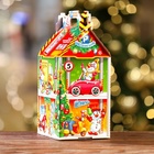 Подарочная новогодняя коробка «Парковка Снеговиков», для сладких подарков, 17.5?14.5?29 см (комплект 5 шт) - фото 50290572