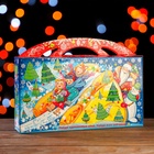 Подарочная новогодняя коробка «Карусель», для сладостей, 39?7?21.5 см (комплект 3 шт) - фото 53027408