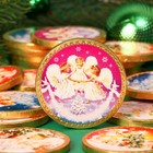 Фигруный шоколад "Ангелочки, С Рождеством", 25 г - фото 11012842