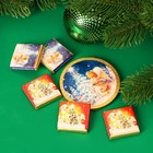 Набор из шоколадок и медали "Ангелочки, с Рождеством", 50 г - Фото 2