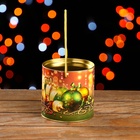 Подарочная коробка, тубус «Новогодние игрушки» 120×120 мм (100 мм внутр. высота). - Фото 5