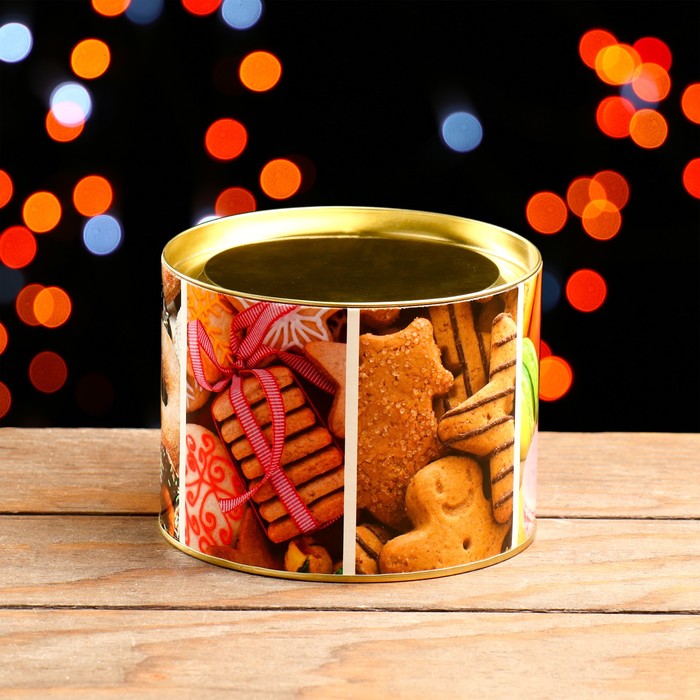 Подарочная коробка, тубус «Вкусное чаепитие» 120 х 90 мм (70 мм внутр. высота) - Фото 1
