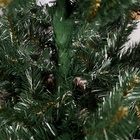 Искусственная ёлка с шишками «Сибирская красота», 220 см, ПВХ ветки отгибаются - Фото 4