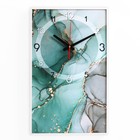 Часы-картина настенные, интерьерные "Мрамор", плавный ход, 57 х 35 см - фото 319020967