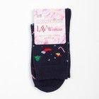 Носки женские, цвет синий, размер 23-25 - фото 30049732