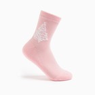 Носки женские, цвет розовый, размер 23-25 - фото 9932337