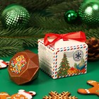 Шоколадная бомбочка с маршмеллоу "Письмо Деду Морозу", молочный шоколад, 38 г - фото 10802509