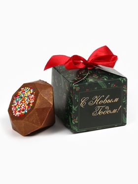 Шоколадная бомбочка с маршмеллоу «С новым годом», 38 г
