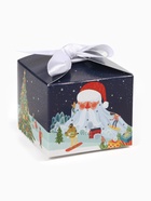 Шоколадная бомбочка с маршмеллоу «Дед мороз», 38 г - Фото 3