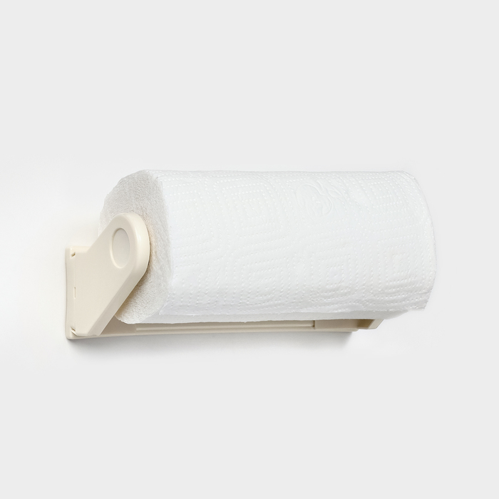 Держатель для бумажных полотенец RICCO, 26×13×10 см, цвет белый - Фото 1