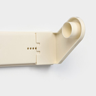 Держатель для бумажных полотенец, пластик, 26×13×10 см, белый - Фото 4