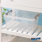 Контейнер для хранения с крышкой, 15 л, 41×29.5×18.3 см, пластик, прозрачный - Фото 6