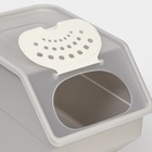 Контейнер для овощей, 11.2 л, 32.3×22×21.7 см, цвет МИКС - Фото 4