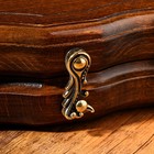 Нарды ручной работы "Герб России", глубокая резка, с ручкой, 60х30 см, с шахматным полем, Армения - Фото 5