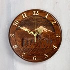 Часы ручной работы "Горы", 30 см, массив, Армения - фото 2105878