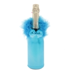 Одежда на бутылку «Жгучая красавица», цвет голубой - Фото 1
